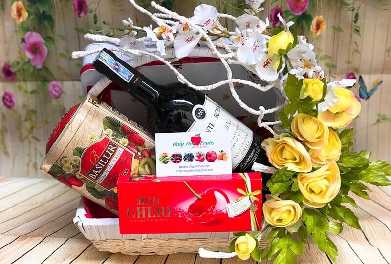 Giỏ quà Tết tặng nhân viên