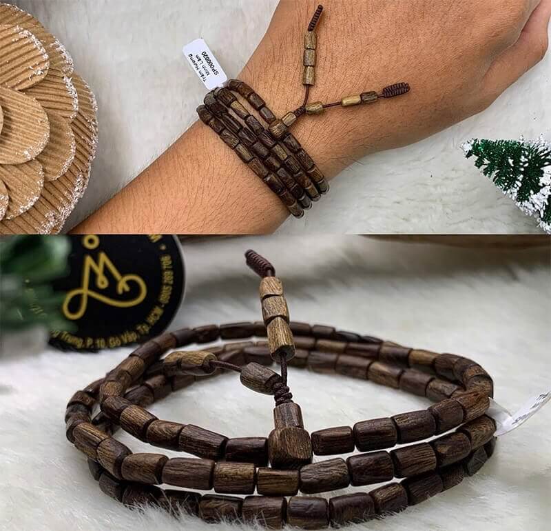 vòng trầm hương 108 hạt giá bao nhiêu